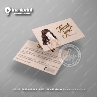 Mẫu Card Visit Shop Quần Áo, Name Card Tiệm Quần Áo, Danh Thiếp Shop Thời Trang Đẹp Giá Rẻ