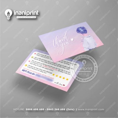 Mẫu Card Visit Shop Quần Áo, Name Card Tiệm Quần Áo, Danh Thiếp Shop Thời Trang Đẹp Giá Rẻ