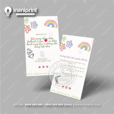 Mẫu Card Visit Shop Quần Áo, Name Card Tiệm Quần Áo, Danh Thiếp Shop Thời Trang Đẹp Giá Rẻ