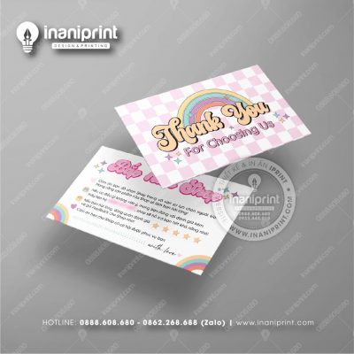 Mẫu Card Visit Shop Quần Áo, Name Card Tiệm Quần Áo, Danh Thiếp Shop Thời Trang Đẹp Giá Rẻ