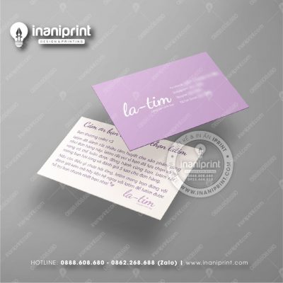 Mẫu Card Visit Shop Quần Áo, Name Card Tiệm Quần Áo, Danh Thiếp Shop Thời Trang Đẹp Giá Rẻ