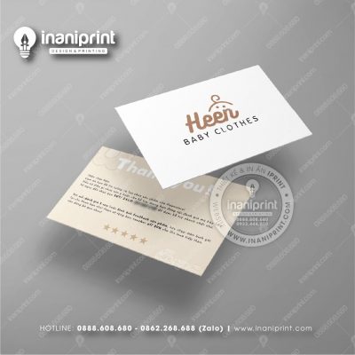 Mẫu Card Visit Shop Quần Áo, Name Card Tiệm Quần Áo, Danh Thiếp Shop Thời Trang Đẹp Giá Rẻ