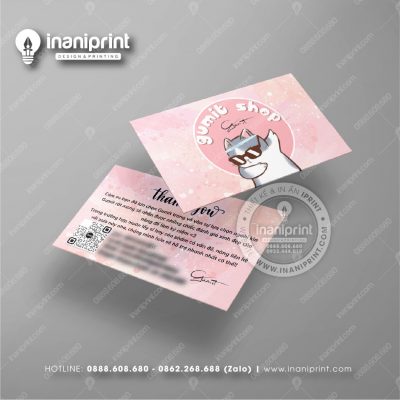Mẫu Card Visit Shop Quần Áo, Name Card Tiệm Quần Áo, Danh Thiếp Shop Thời Trang Đẹp Giá Rẻ