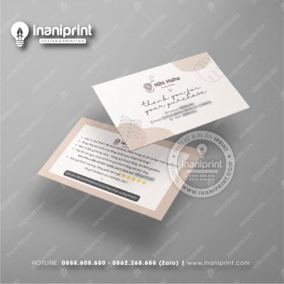 Mẫu Card Visit Shop Quần Áo, Name Card Tiệm Quần Áo, Danh Thiếp Shop Thời Trang Đẹp Giá Rẻ