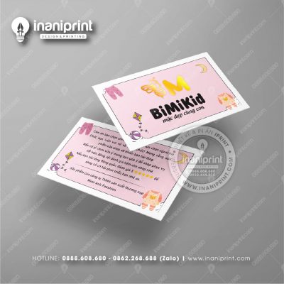 Mẫu Card Visit Shop Quần Áo, Name Card Tiệm Quần Áo, Danh Thiếp Shop Thời Trang Đẹp Giá Rẻ