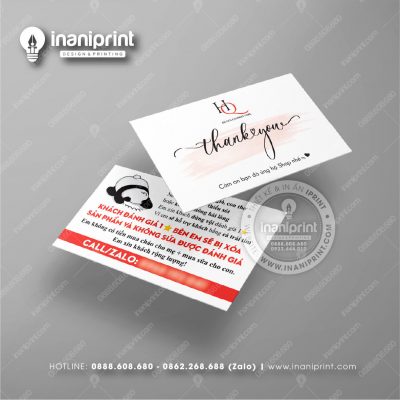 Mẫu Card Visit Shop Quần Áo, Name Card Tiệm Quần Áo, Danh Thiếp Shop Thời Trang Đẹp Giá Rẻ