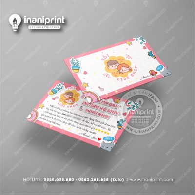Mẫu Card Visit Shop Quần Áo, Name Card Tiệm Quần Áo, Danh Thiếp Shop Thời Trang Đẹp Giá Rẻ