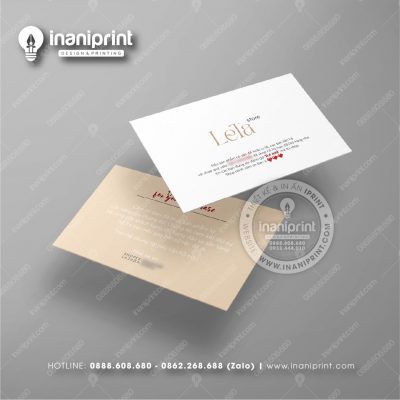 Mẫu Card Visit Shop Quần Áo, Name Card Tiệm Quần Áo, Danh Thiếp Shop Thời Trang Đẹp Giá Rẻ