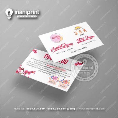 Mẫu Card Visit Shop Quần Áo, Name Card Tiệm Quần Áo, Danh Thiếp Shop Thời Trang Đẹp Giá Rẻ