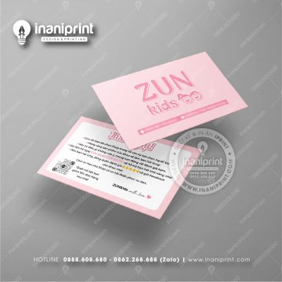Mẫu Card Visit Shop Quần Áo, Name Card Tiệm Quần Áo, Danh Thiếp Shop Thời Trang Đẹp Giá Rẻ