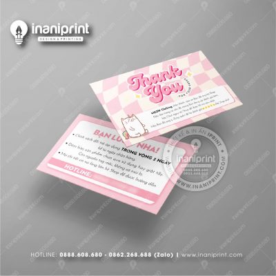 Mẫu Card Visit Shop Quần Áo, Name Card Tiệm Quần Áo, Danh Thiếp Shop Thời Trang Đẹp Giá Rẻ