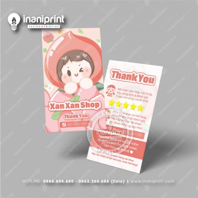 Mẫu Card Visit Shop Quần Áo, Name Card Tiệm Quần Áo, Danh Thiếp Shop Thời Trang Đẹp Giá Rẻ