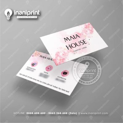 Mẫu Card Visit Shop Quần Áo, Name Card Tiệm Quần Áo, Danh Thiếp Shop Thời Trang Đẹp Giá Rẻ