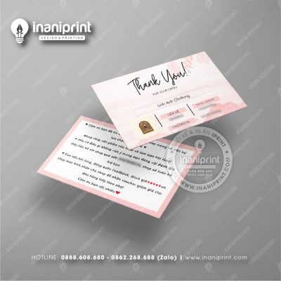 Mẫu Card Visit Shop Quần Áo, Name Card Tiệm Quần Áo, Danh Thiếp Shop Thời Trang Đẹp Giá Rẻ