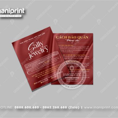 Mẫu Card Visit Shop Trang Sức, Name Card Tiệm Trang Sức, Danh Thiếp Shop Trang Sức Đẹp Giá Rẻ