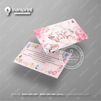 Mẫu Card Visit Shop Trang Sức, Name Card Tiệm Trang Sức, Danh Thiếp Shop Trang Sức Đẹp Giá Rẻ