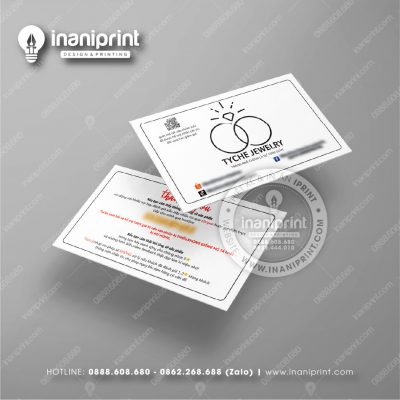 Mẫu Card Visit Shop Trang Sức, Name Card Tiệm Trang Sức, Danh Thiếp Shop Trang Sức Đẹp Giá Rẻ