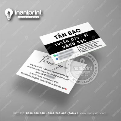 Mẫu Card Visit Shop Trang Sức, Name Card Tiệm Trang Sức, Danh Thiếp Shop Trang Sức Đẹp Giá Rẻ