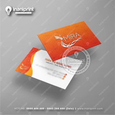 Mẫu Card Visit Spa, Name Card Tiệm Spa, Danh Thiếp Spa Đẹp Giá Rẻ