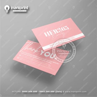 Mẫu Card Visit Spa, Name Card Tiệm Spa, Danh Thiếp Spa Đẹp Giá Rẻ