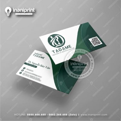 Mẫu Card Visit Spa, Name Card Tiệm Spa, Danh Thiếp Spa Đẹp Giá Rẻ