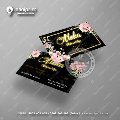 Mẫu Card Visit Spa, Name Card Tiệm Spa, Danh Thiếp Spa Đẹp Giá Rẻ
