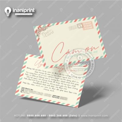 Mẫu Card Visit Spa, Name Card Tiệm Spa, Danh Thiếp Spa Đẹp Giá Rẻ