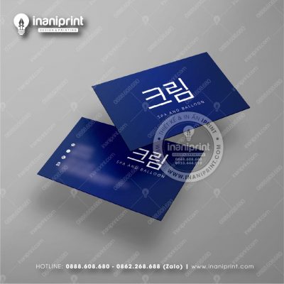 Mẫu Card Visit Spa, Name Card Tiệm Spa, Danh Thiếp Spa Đẹp Giá Rẻ