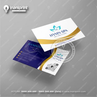 Mẫu Card Visit Spa, Name Card Tiệm Spa, Danh Thiếp Spa Đẹp Giá Rẻ