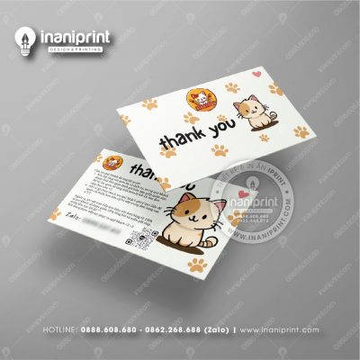 Mẫu Card Visit Shop Ăn Vặt, Name Card Tiệm Tiệm Ăn Vặt, Danh Thiếp Quán Ăn Vặt Đẹp Giá Rẻ