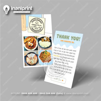 Mẫu Card Visit Shop Ăn Vặt, Name Card Tiệm Tiệm Ăn Vặt, Danh Thiếp Quán Ăn Vặt Đẹp Giá Rẻ