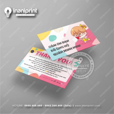 Mẫu Card Visit Shop Ăn Vặt, Name Card Tiệm Tiệm Ăn Vặt, Danh Thiếp Quán Ăn Vặt Đẹp Giá Rẻ