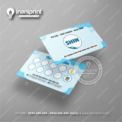 Mẫu Card Visit Shop Ăn Vặt, Name Card Tiệm Tiệm Ăn Vặt, Danh Thiếp Quán Ăn Vặt Đẹp Giá Rẻ