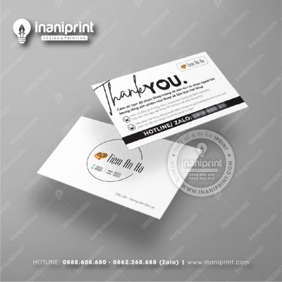 Mẫu Card Visit Shop Ăn Vặt, Name Card Tiệm Tiệm Ăn Vặt, Danh Thiếp Quán Ăn Vặt Đẹp Giá Rẻ