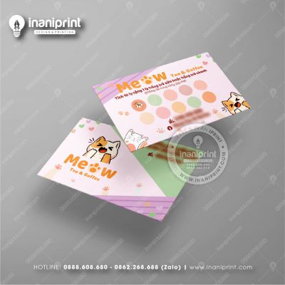 Mẫu Card Visit Quán Trà Sữa, Name Card Tiệm Trà Sữa, Danh Thiếp Quán Trà Sữa Đẹp Giá Rẻ