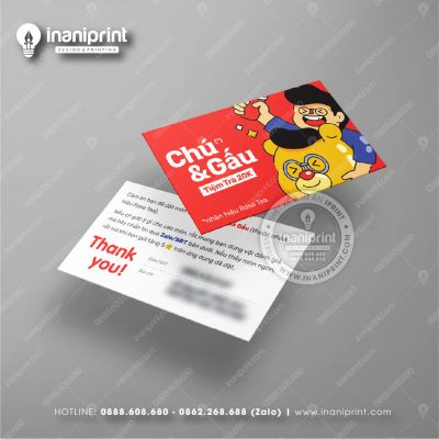 Mẫu Card Visit Quán Trà Sữa, Name Card Tiệm Trà Sữa, Danh Thiếp Quán Trà Sữa Đẹp Giá Rẻ