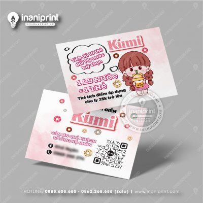 Mẫu Card Visit Quán Trà Sữa, Name Card Tiệm Trà Sữa, Danh Thiếp Quán Trà Sữa Đẹp Giá Rẻ