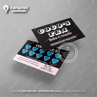 Mẫu Card Visit Quán Trà Sữa, Name Card Tiệm Trà Sữa, Danh Thiếp Quán Trà Sữa Đẹp Giá Rẻ