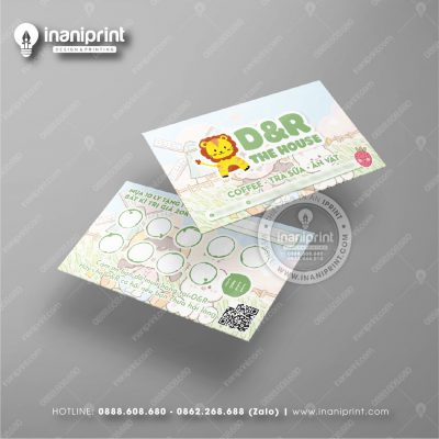 Mẫu Card Visit Quán Trà Sữa, Name Card Tiệm Trà Sữa, Danh Thiếp Quán Trà Sữa Đẹp Giá Rẻ