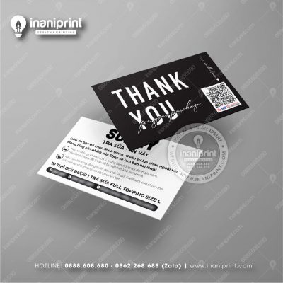 Mẫu Card Visit Quán Trà Sữa, Name Card Tiệm Trà Sữa, Danh Thiếp Quán Trà Sữa Đẹp Giá Rẻ