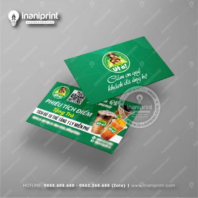 Mẫu Card Visit Quán Trà Sữa, Name Card Tiệm Trà Sữa, Danh Thiếp Quán Trà Sữa Đẹp Giá Rẻ